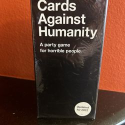New Cards Against Humanity Card Game - Updated 2022