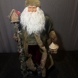 Woodland Santa Decoration
