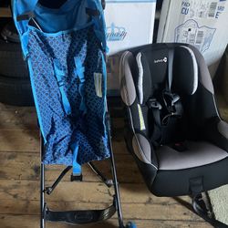 Brand New Car Seat And Stroller With Tags 