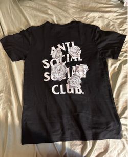 Anti Social club graphic tee