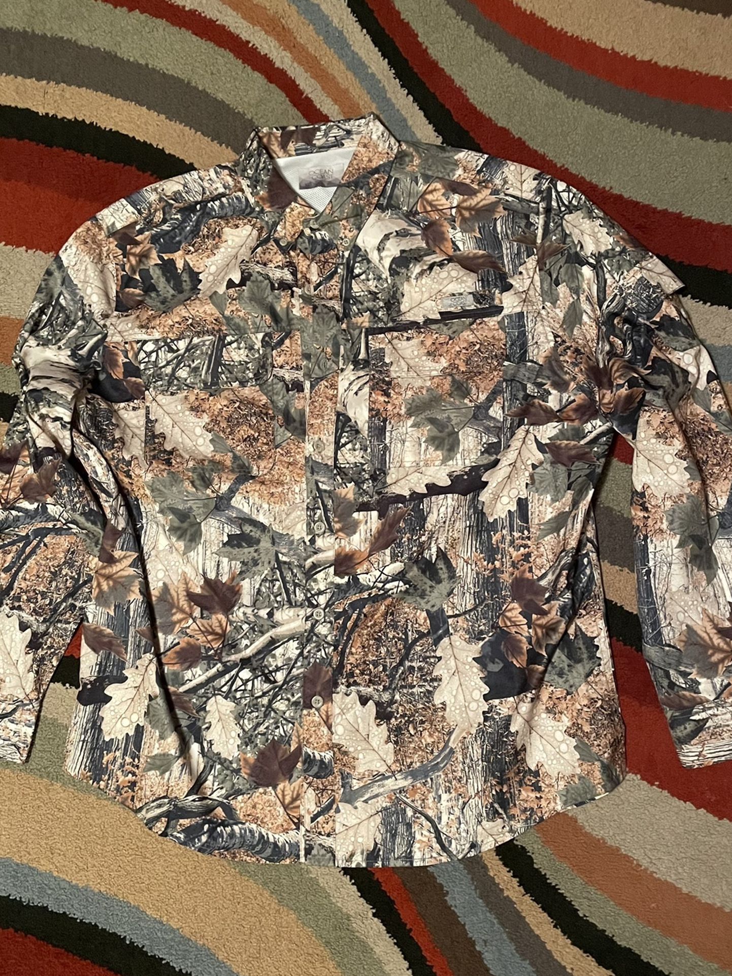 Camo Long Sleeve XL Vented Shirt