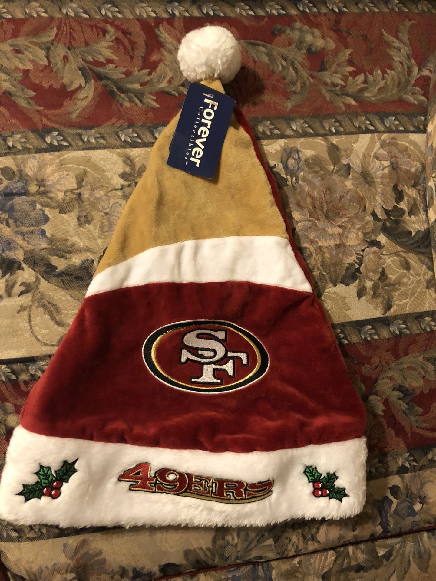 San Francisco 49ers Christmas 🎄 hat