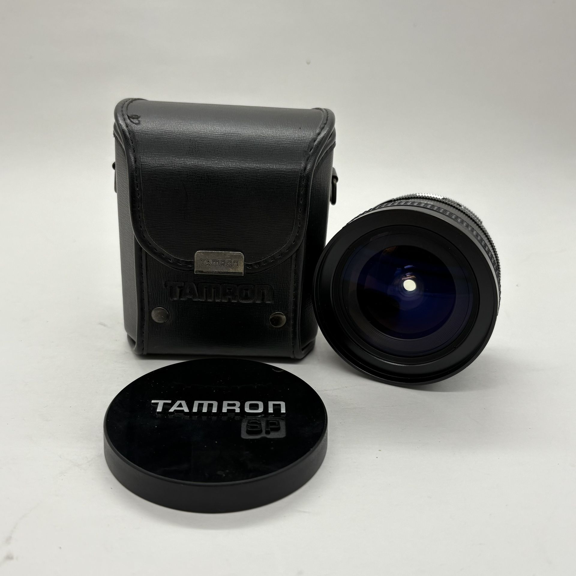 Tamron 151B 17mm f/3.5 SP Wide Angle Lens Adaptall-2 w/ Case Vintage Japan