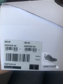 Aldo tennis shoes size 5