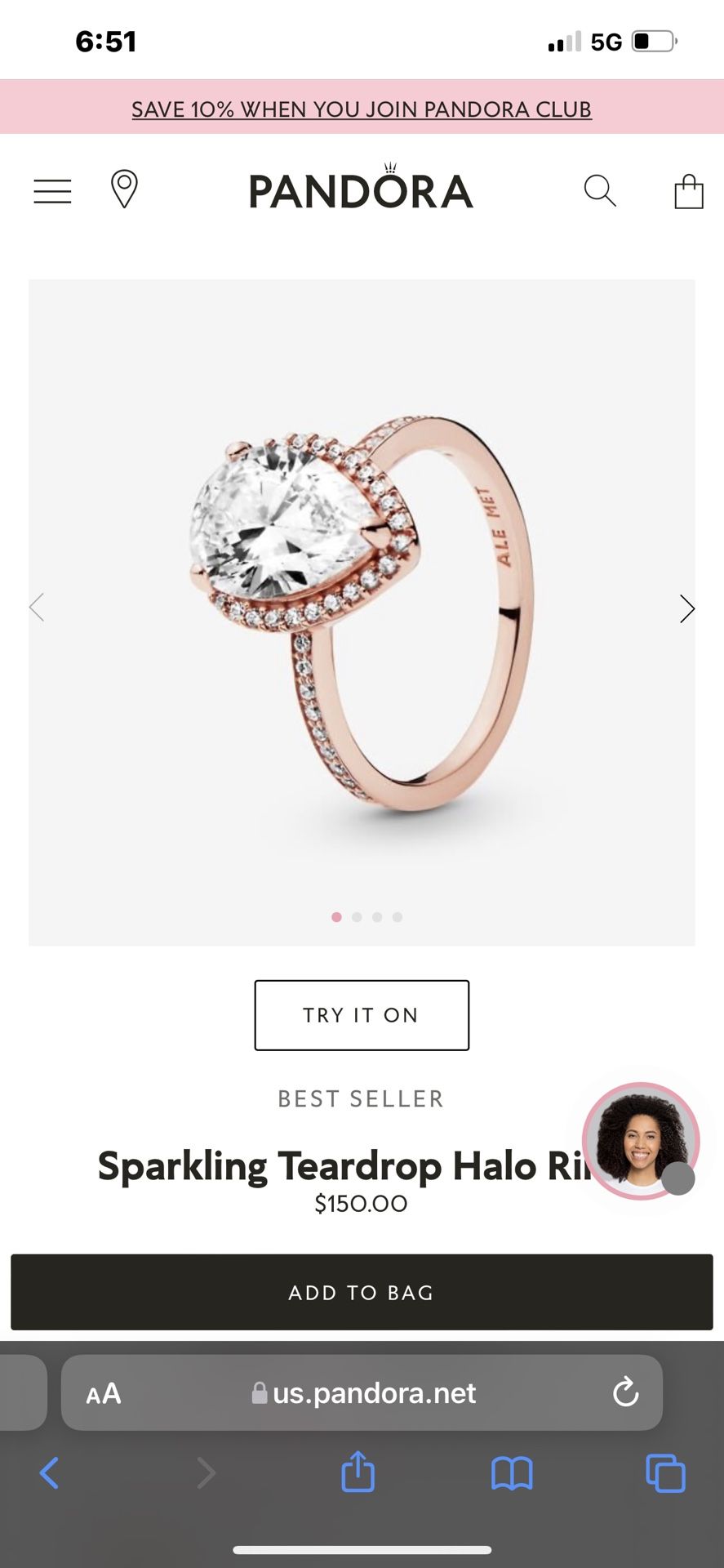 Pandora Ring