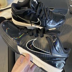 Nike Undefeated Kobe 4 Protro Black Mamba Size 10.5