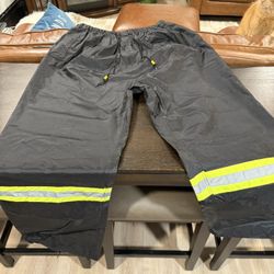Rain Pants With High Visibility 