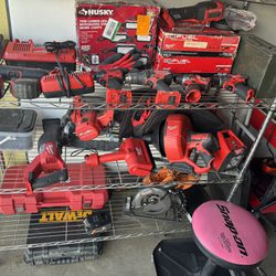 MILWAUKEE TOOLS  DIFFERENT PRICES DEPENDING ON WHAT YOU INTERESTED LET ME KNOW 