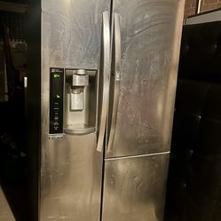LG Stainless Side By Side Refrigerator