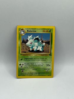 Pokemon Jungle Nidorina Card #40