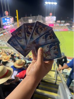 Dodgers One Piece Luffy Card