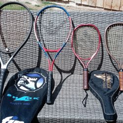 3 Assorted Rackets