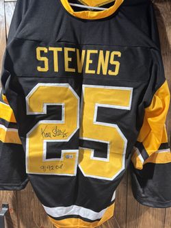 Autographed Kevin Steven’s Jersey 