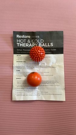 Hot/cold therapy balls