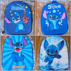 Kids 3D Stitch Backpack School Book Bag Travel Daypack 4 Designs Available