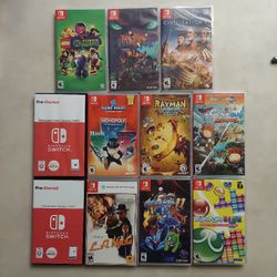 Nintendo Switch Games Lot 2 See Description