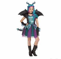 Kids Dragon Costume with Wings and Horns