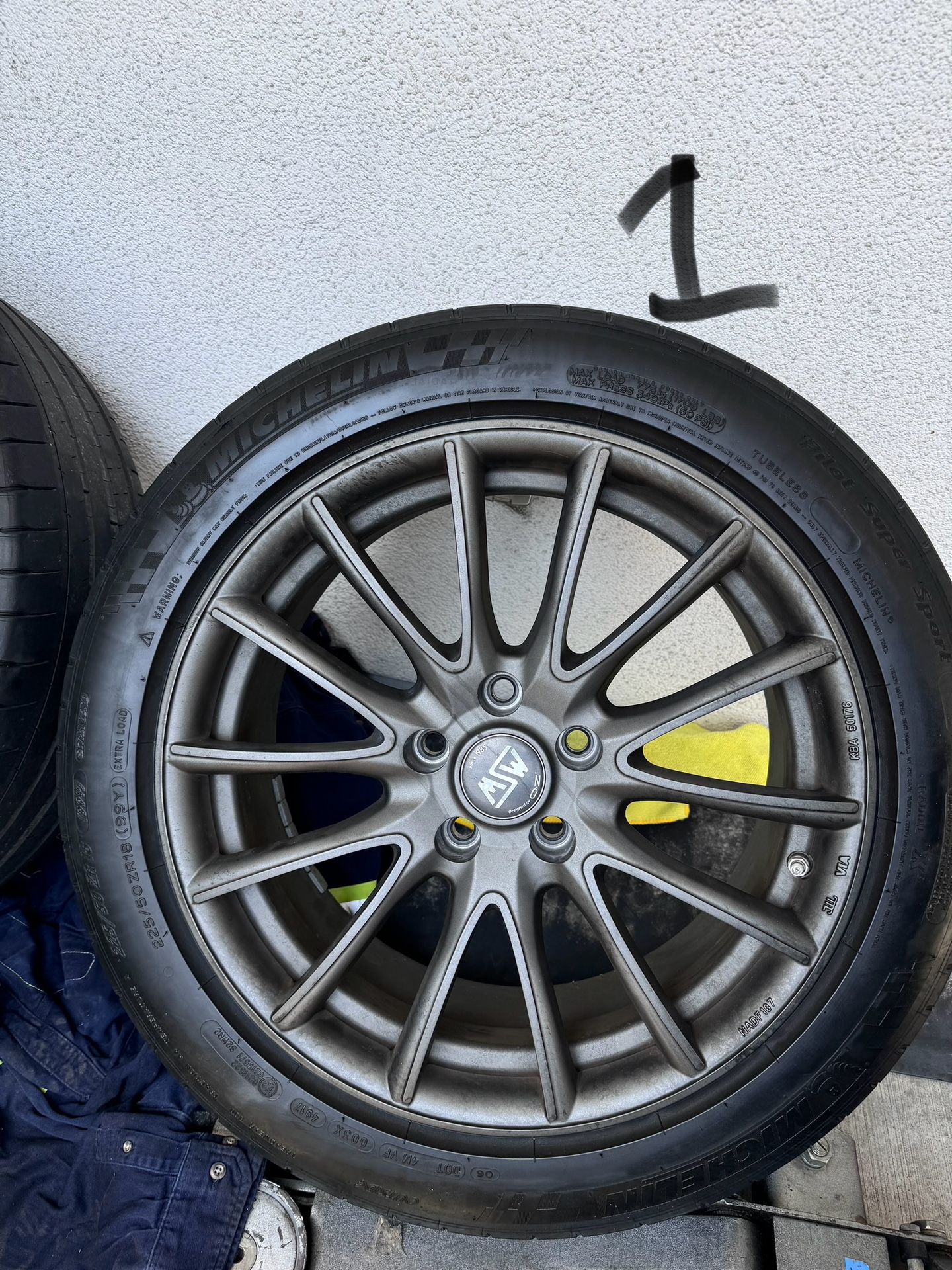 MSW Rims 5x114.3 18 inch By 8.5
