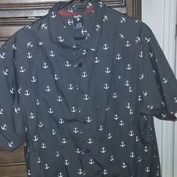 Blue Gear Nautical Shirt