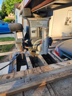 Craftsmans Radial Saw