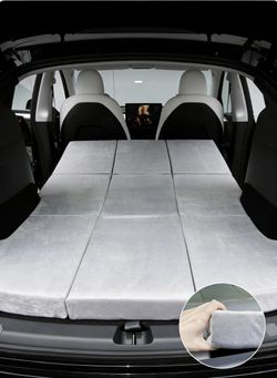 Havnby Memory Foam Folding Camping Mattress for Tesla Model 3 Rear Seats