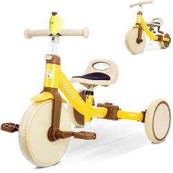 RIDYEE Tricycle / Balance Bike 4-IN-1
