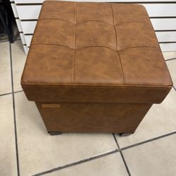 Storage Ottoman, Cube Ottoman with Legs