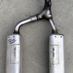 2015 Honda CRF250R Stock Exhaust Mufflers