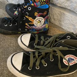 Converse All Star High tops Kids Sz 3 And Sz 13