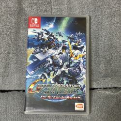 SD Gundam G Generation Genesis Nintendo Switch Game 
