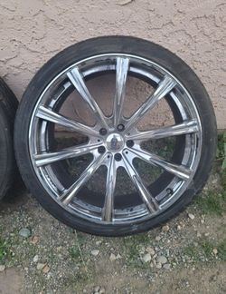 GIANELLE Rims & Tires Package Silver