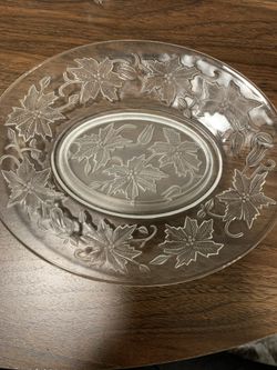 Princess House Fantasia Mini Oval Plate 
