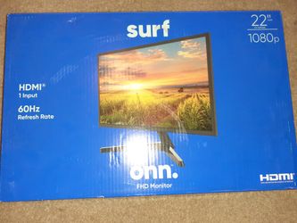 Onn 22 in 1080p monitor