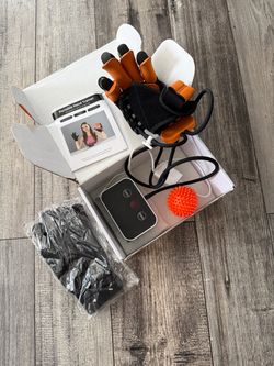 Portable Hand Trainer Rehabilitation Glove Kit