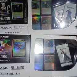 Magic The Gathering Final Fantasy Commander Kits