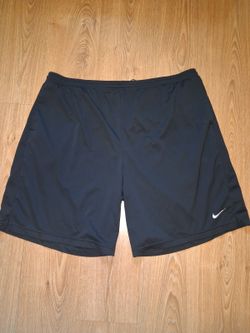 Nike Dri Fit Athletic Shorts XXL Black Drawstring Activewear