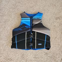 Hyperlite Life Vest Men's 2XL Coast Guard Approved 