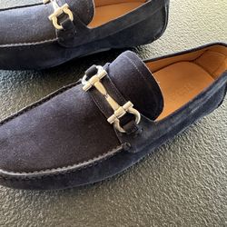Ferragamo loafers - blue Size 10.5
