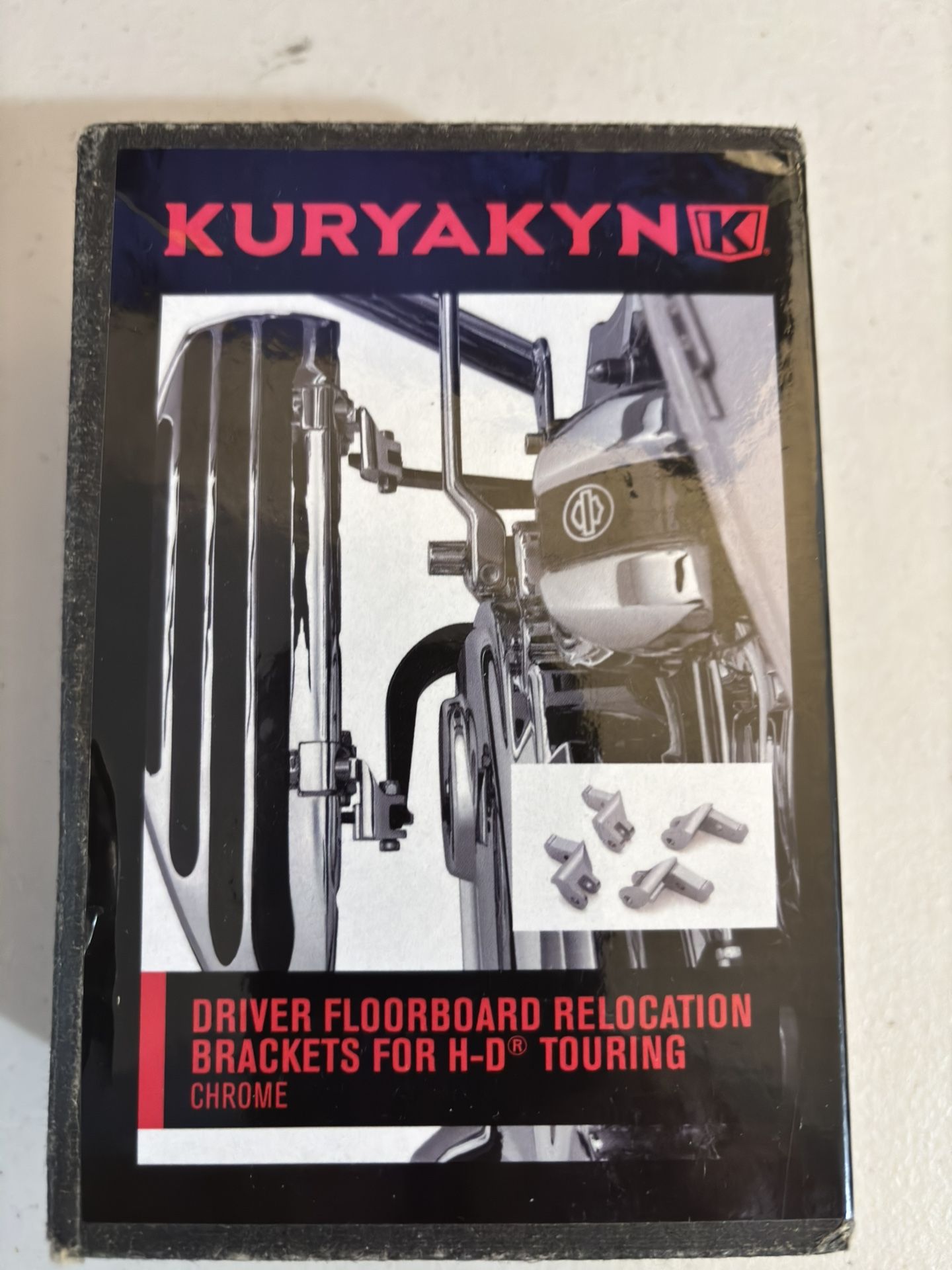 Driver Floorboard Relocation Brackets For H-D Touring