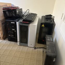 PC, Computers, Keyboards, Fans And Parts Everything Must Go!