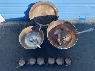 Vintage Mid 1900s Silver Plated Serving Set