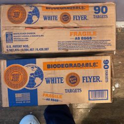Brand New In Box White Flyer Targets 