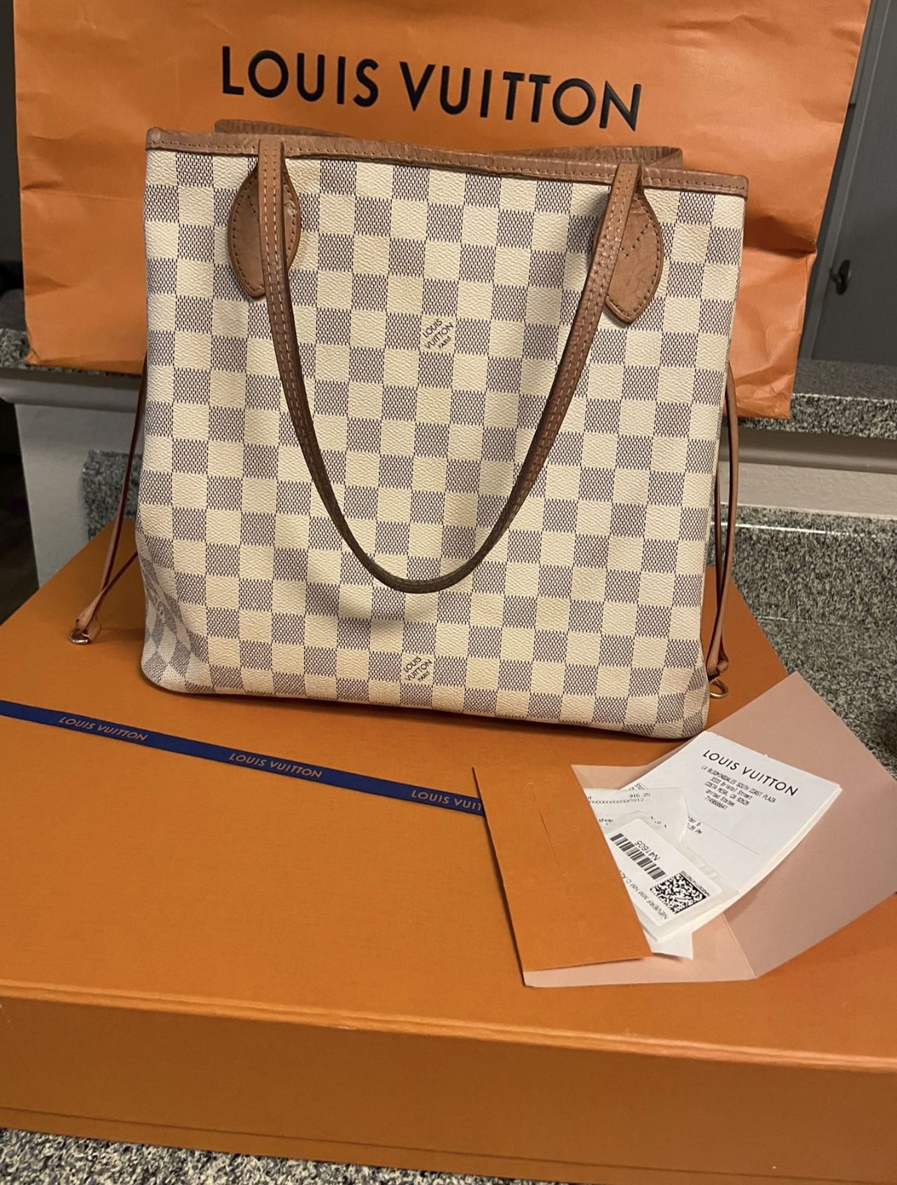 Louis Vuitton, Bags, Authentic Gently Used Neverfull Mm With Patches