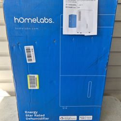 Homelabs 50 Pint 7,000 Sq. Ft. Wi-Fi Dehumidifier -BRAND NEW