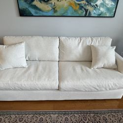 93” Fletcher Recessed Sofa 