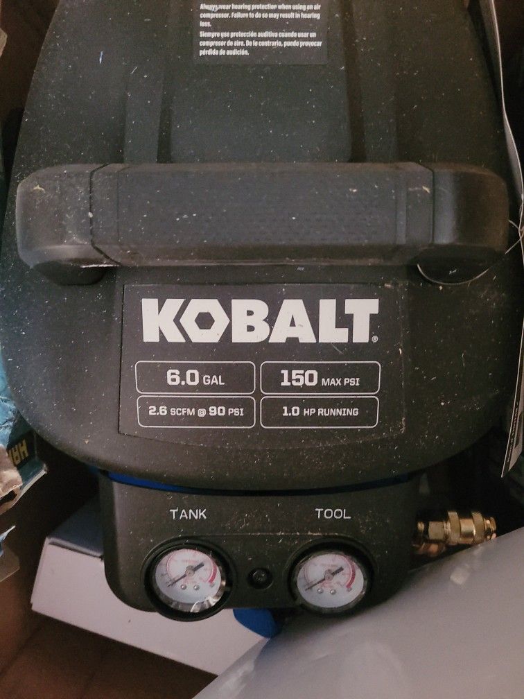 Dewalt Mitter Saw , Kobalt 6 Gallon Air Combressor