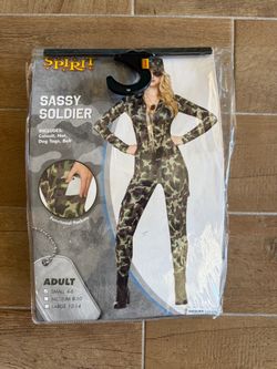 Spirit Sassy Soldier Halloween Costume Adult Small