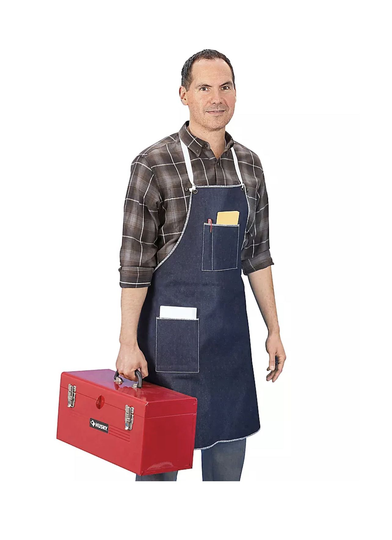 🌟 Rugged Uline Denim Apron: Your Ultimate Work Companion! 🌟
