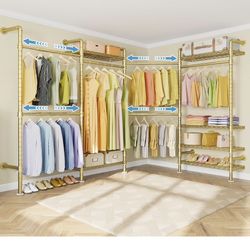 Gold Closet Organizer 