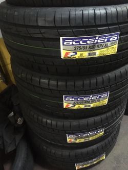 275/55R20 truck 20” tires Silverado Sierra